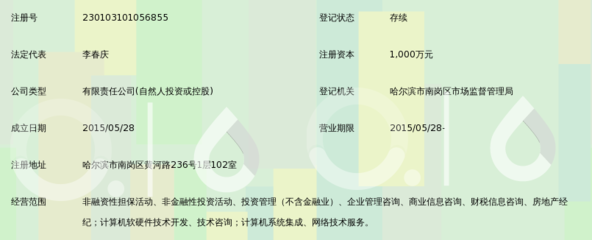 黑龍江晟貫祺非融資性擔保 專注服務，穩健護航